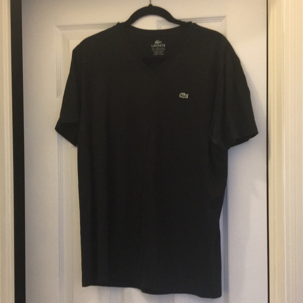 Lacoste V Neck Tee